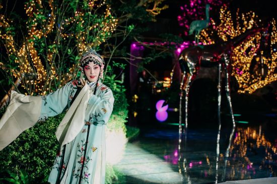 青年昆曲藝術家張頲,成都·嘉佰道供圖 青年昆曲藝術家張頲,成都·嘉佰道供圖