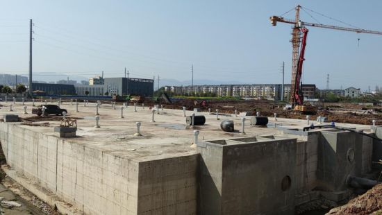 (清水池建設現場) (清水池建設現場)