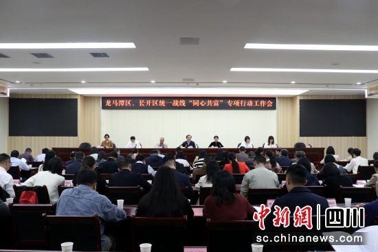 會議現場。龍馬潭區委統戰部供圖 會議現場。龍馬潭區委統戰部供圖