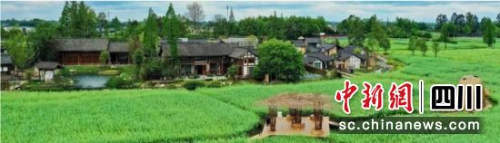 稻鄉漁歌現代農業產業園項目。大邑縣委統戰部 供圖 稻鄉漁歌現代農業產業園項目。大邑縣委統戰部 供圖