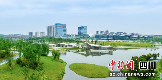 成都東部新區簡州新城。成都東部新區黨群工作部供圖 成都東部新區簡州新城。成都東部新區黨群工作部供圖