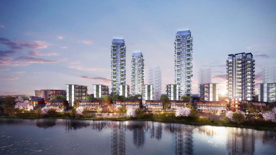 濱江酈城意境圖,濱江酈城供圖 濱江酈城意境圖,濱江酈城供圖