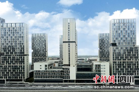成都軌道交通職業(yè)學院校區(qū)側(cè)視圖。成都軌道集團供圖 成都軌道交通職業(yè)學院校區(qū)側(cè)視圖。成都軌道集團供圖
