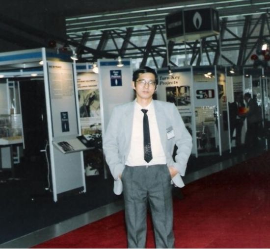 1987.11在加拿大交流 1987.11在加拿大交流