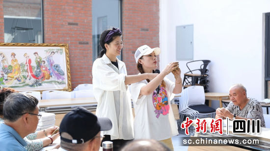 活動現(xiàn)場。 德陽市孝感街道供圖 活動現(xiàn)場。 德陽市孝感街道供圖