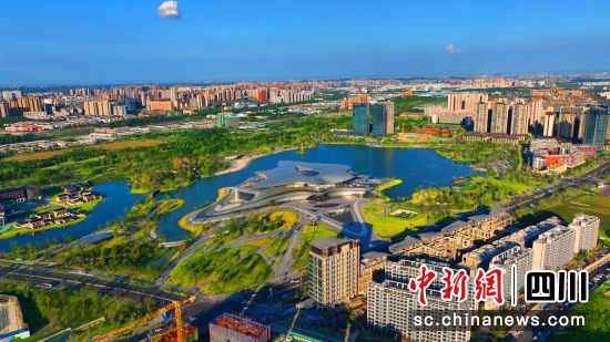 科創新城。郫都區委宣傳部供圖 科創新城。郫都區委宣傳部供圖