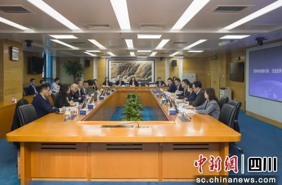 戰略合作協議簽署現場。中國信保川分 供圖 戰略合作協議簽署現場。中國信保川分 供圖