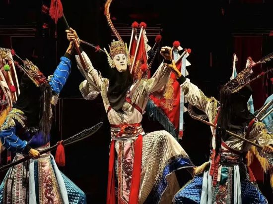 安順地戲。劍門關景區供圖 安順地戲。劍門關景區供圖